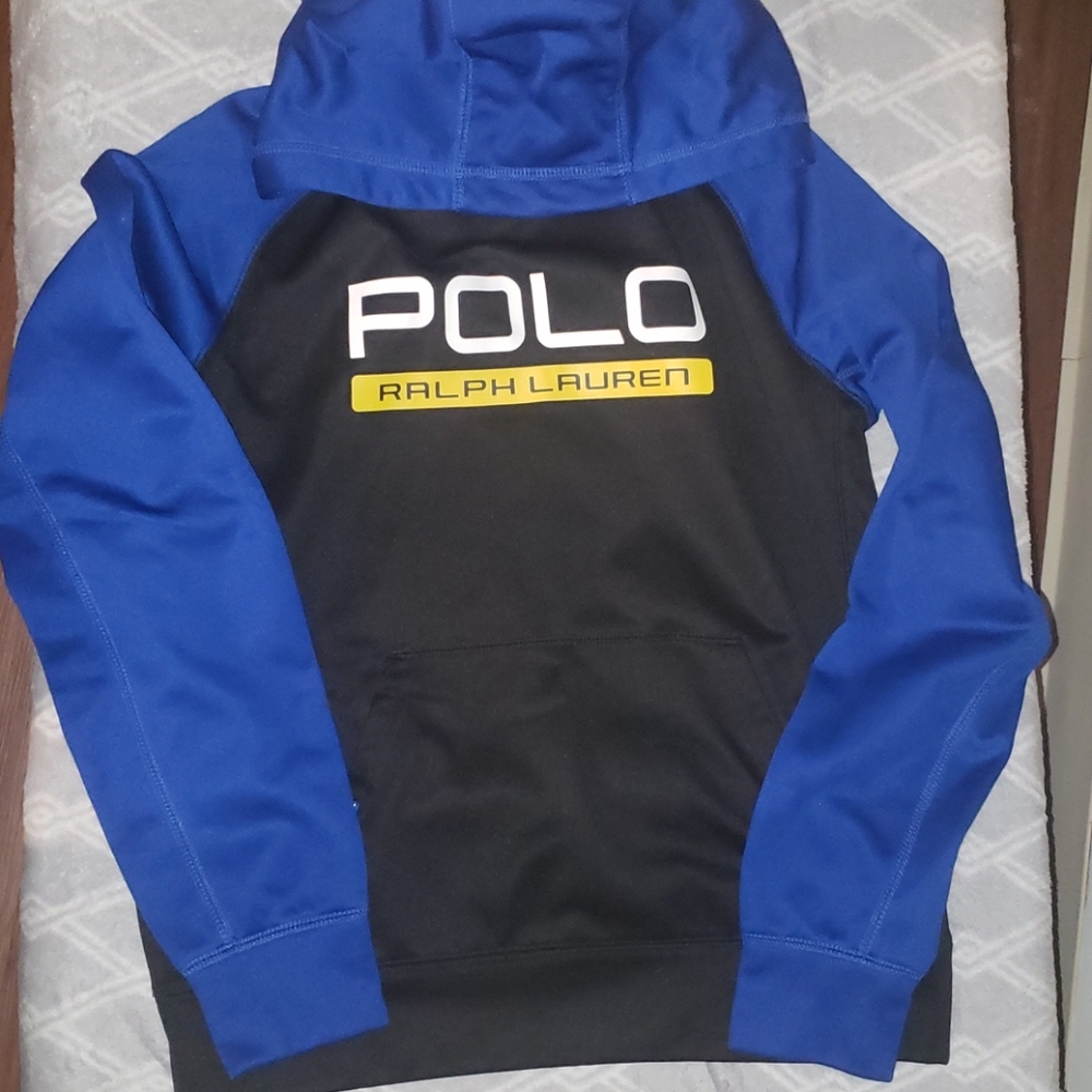 EUC Boys Polo Ralph Lauren performance hoodie